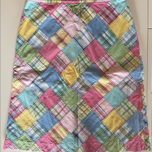 Knee length quilted Ladies skirt. Size 6